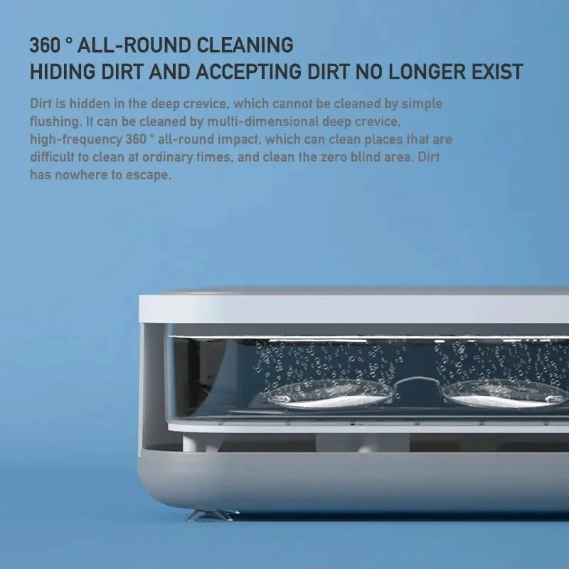 Ultrasonic Cleaner for Jewelry, Glasses, Watches & Makeup Brushes
