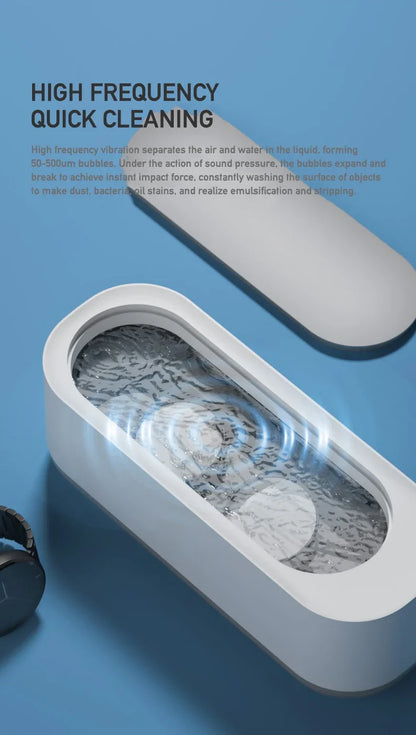 Ultrasonic Cleaner for Jewelry, Glasses, Watches & Makeup Brushes