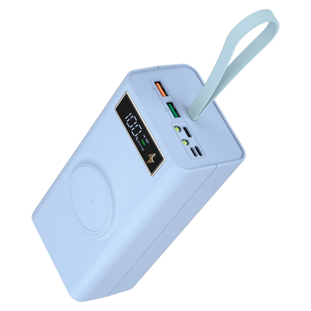 T21 18650 Battery Storage Case with Power Bank & Flashlight