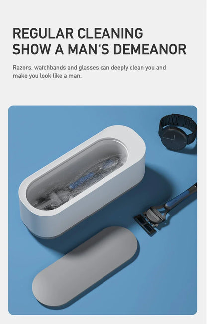 Ultrasonic Cleaner for Jewelry, Glasses, Watches & Makeup Brushes