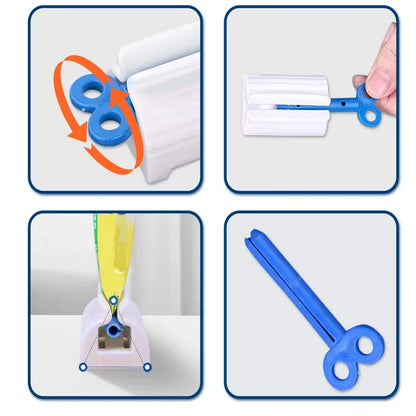 toothpaste tube squeezer for smooth, comfortable brushing