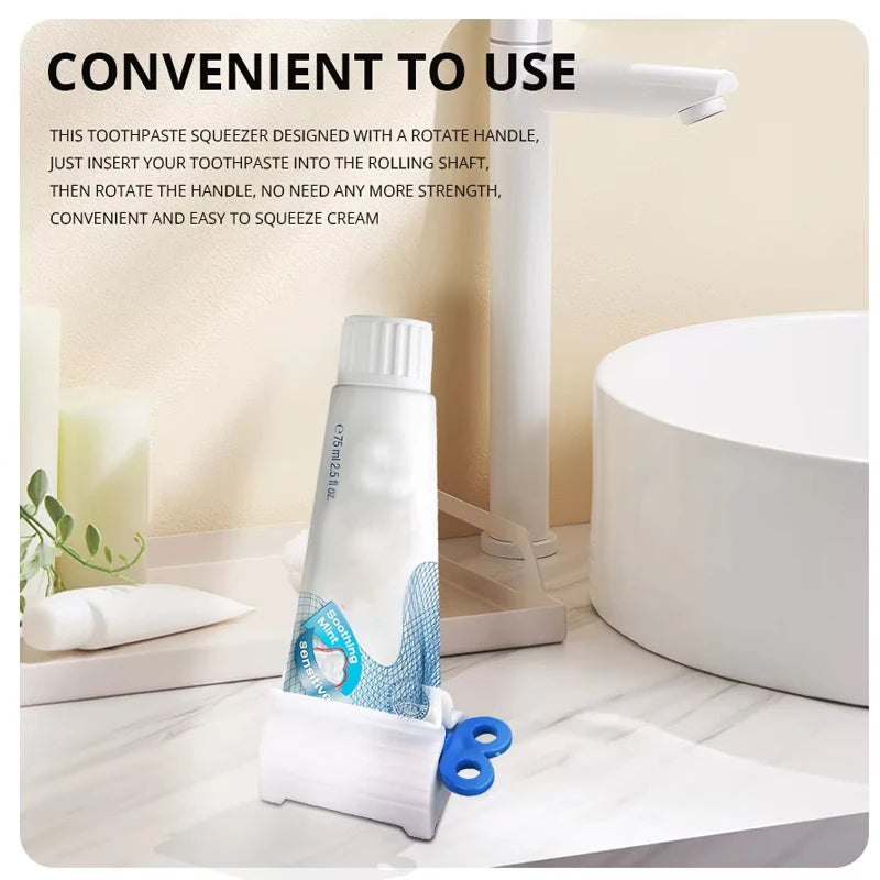 toothpaste tube squeezer for smooth, comfortable brushing