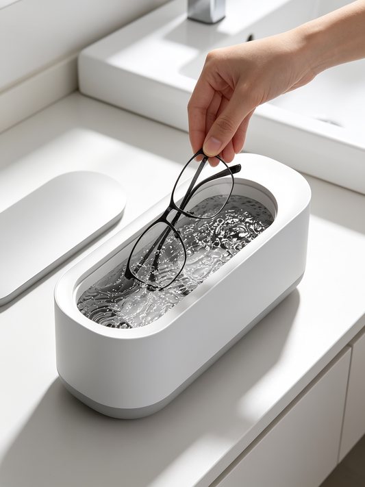 Ultrasonic Cleaner for Jewelry, Glasses, Watches & Makeup Brushes