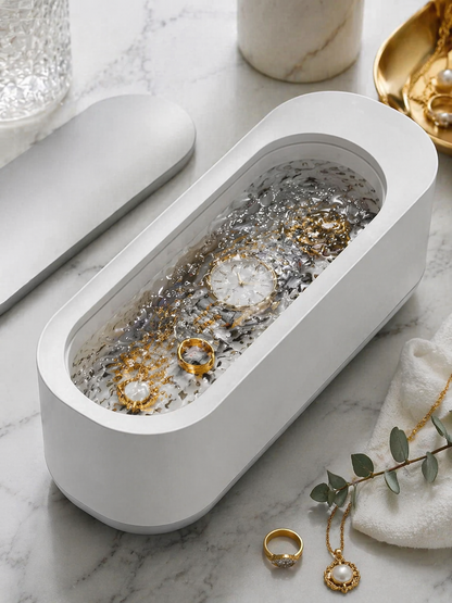 Ultrasonic Cleaner for Jewelry, Glasses, Watches & Makeup Brushes